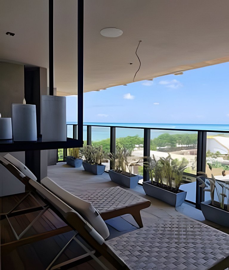 New Time Pajuçara | Beira Mar + Piscina infinita