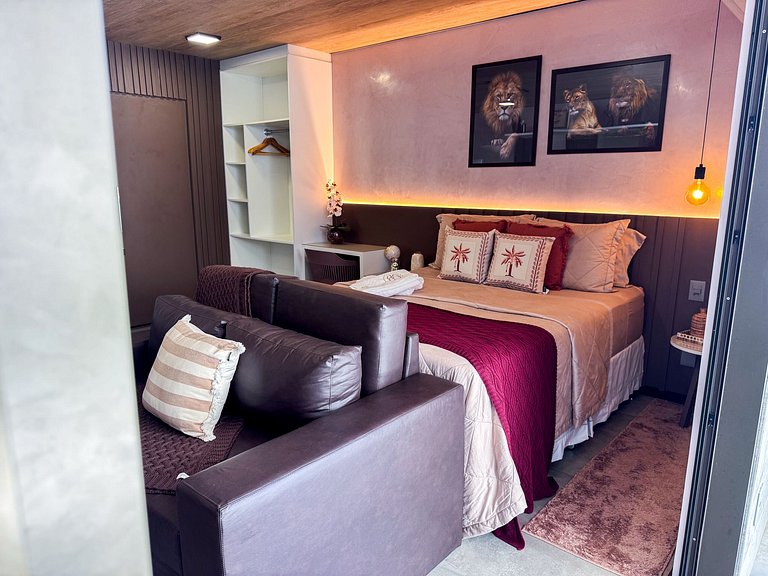 New Time Pajuçara | Beira Mar + Piscina infinita