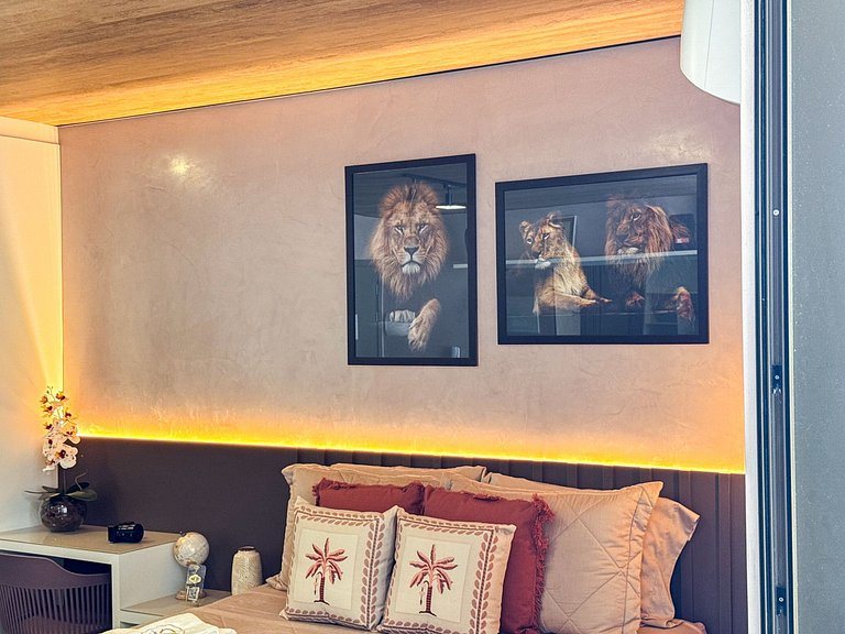 New Time Pajuçara | Beira Mar + Piscina infinita