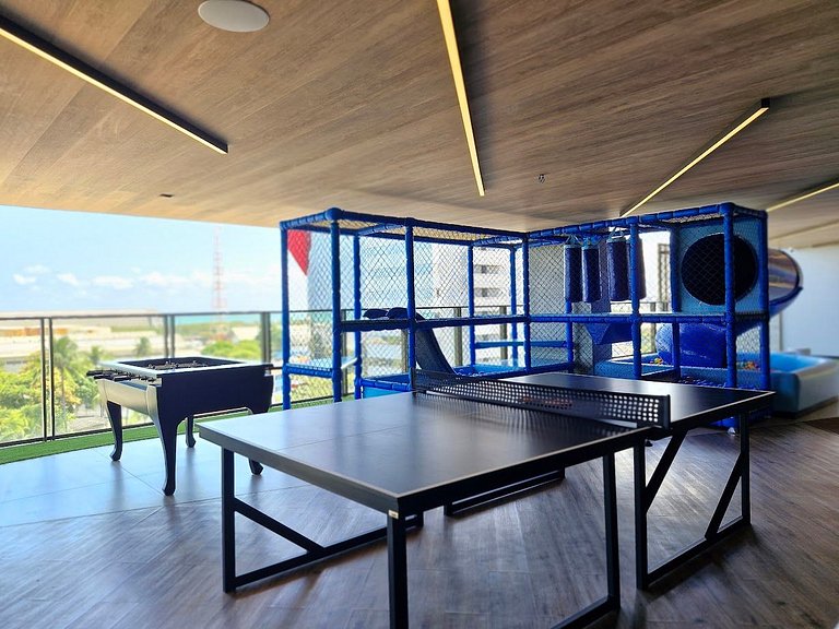 New Time Pajuçara | Beira Mar + Piscina infinita