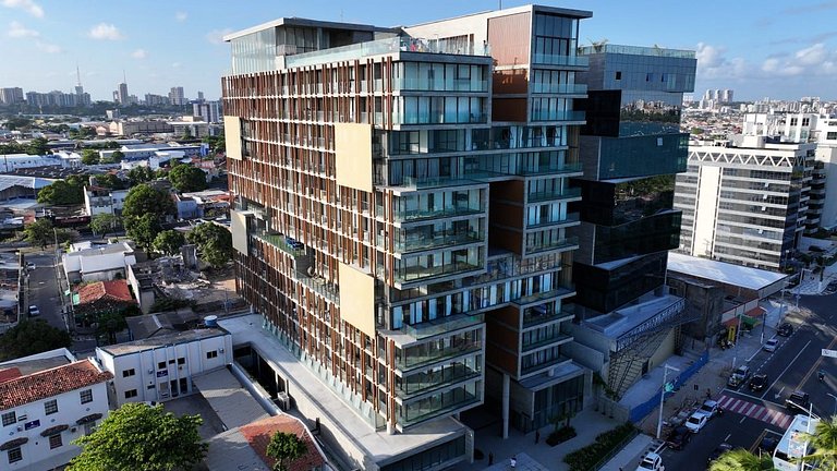 New Time Pajuçara | Beira Mar + Piscina infinita