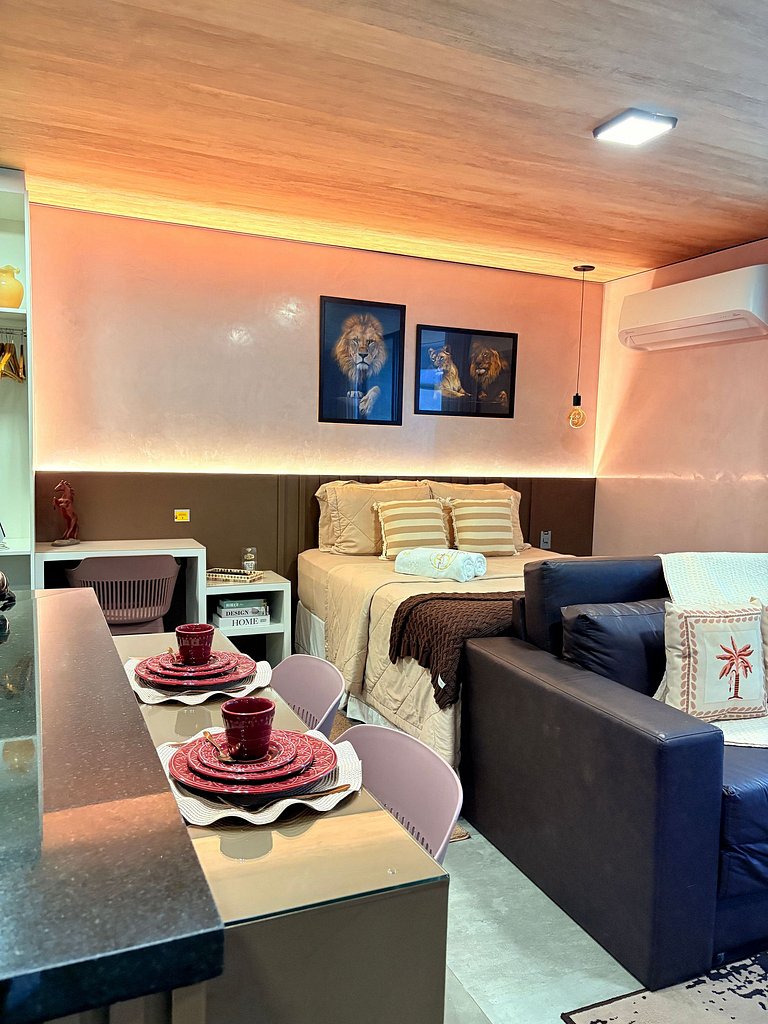 New Time Pajuçara | Beira Mar + Piscina infinita