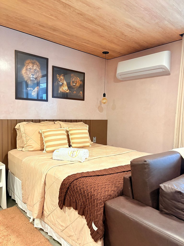 New Time Pajuçara | Beira Mar + Piscina infinita