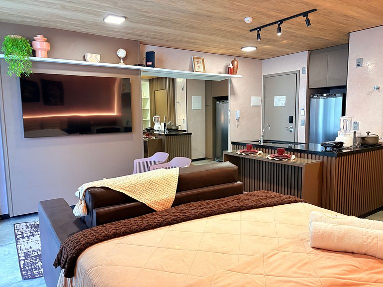 New Time Pajuçara | Beira Mar + Piscina infinita