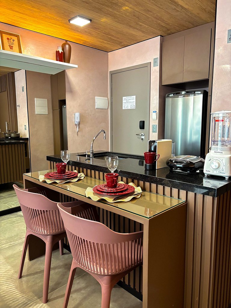 New Time Pajuçara | Beira Mar + Piscina infinita