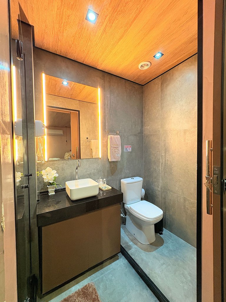 New Time Pajuçara | Beira Mar + Piscina infinita