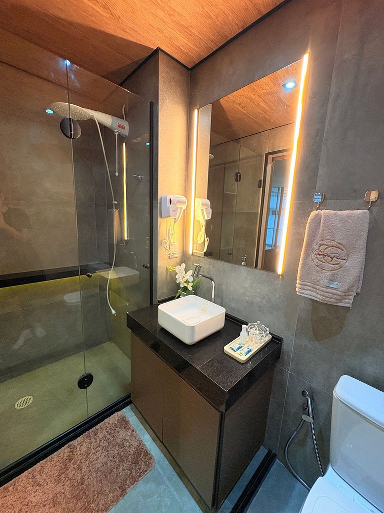 New Time Pajuçara | Beira Mar + Piscina infinita