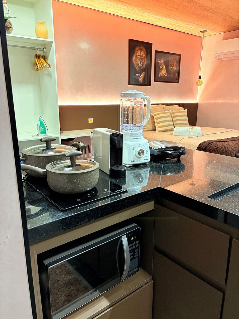 New Time Pajuçara | Beira Mar + Piscina infinita